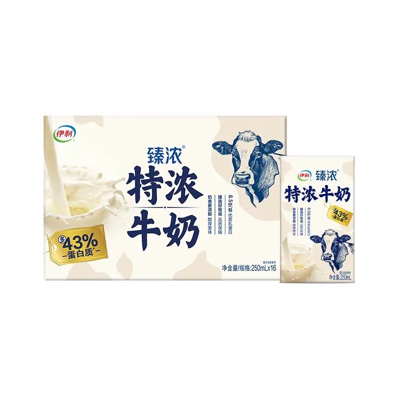 伊利臻浓牛奶250ml×16盒