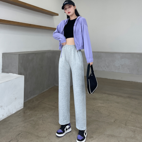 39.9元包邮！水尚秀 2022年薄款垂感高腰阔腿裤