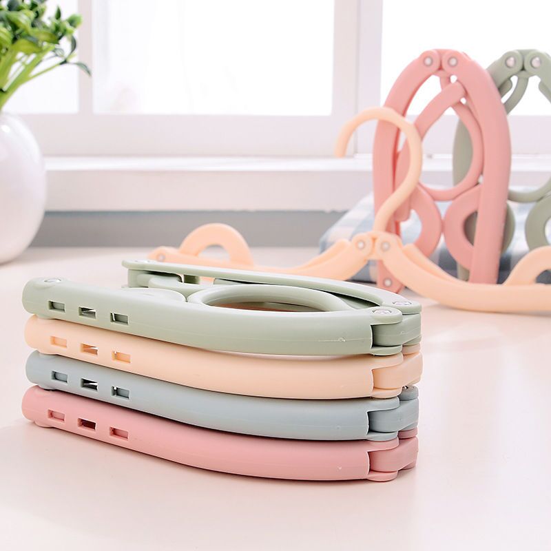 【5支装】收纳超级方便的折叠衣架