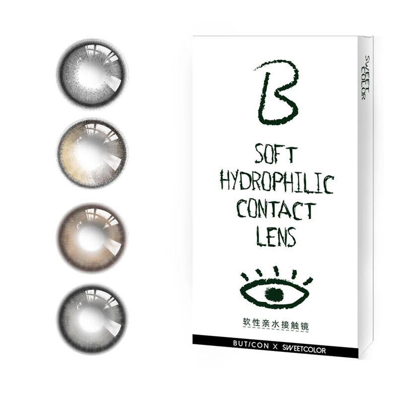 【抢前4小时】拍4件美瞳年抛/半年抛3副