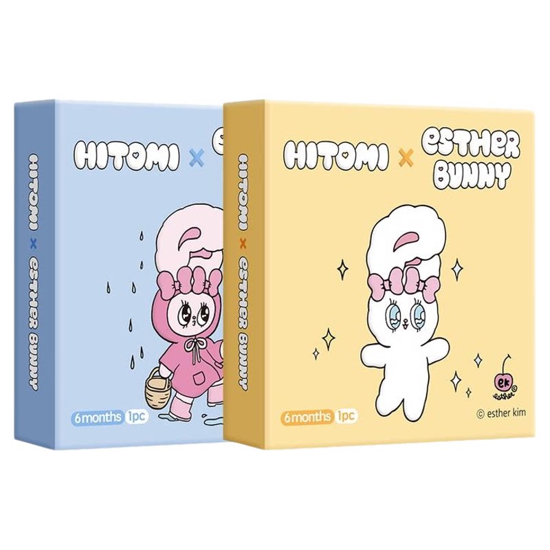 拍六件！HITOMI希多蜜美瞳半年抛