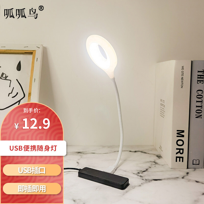 【即插即用】呱呱鸟 USB便携随身台灯