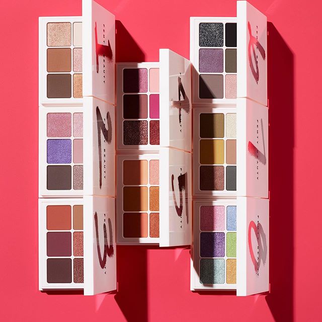 fenty beauty 全新眼影盘系列snapshadows
