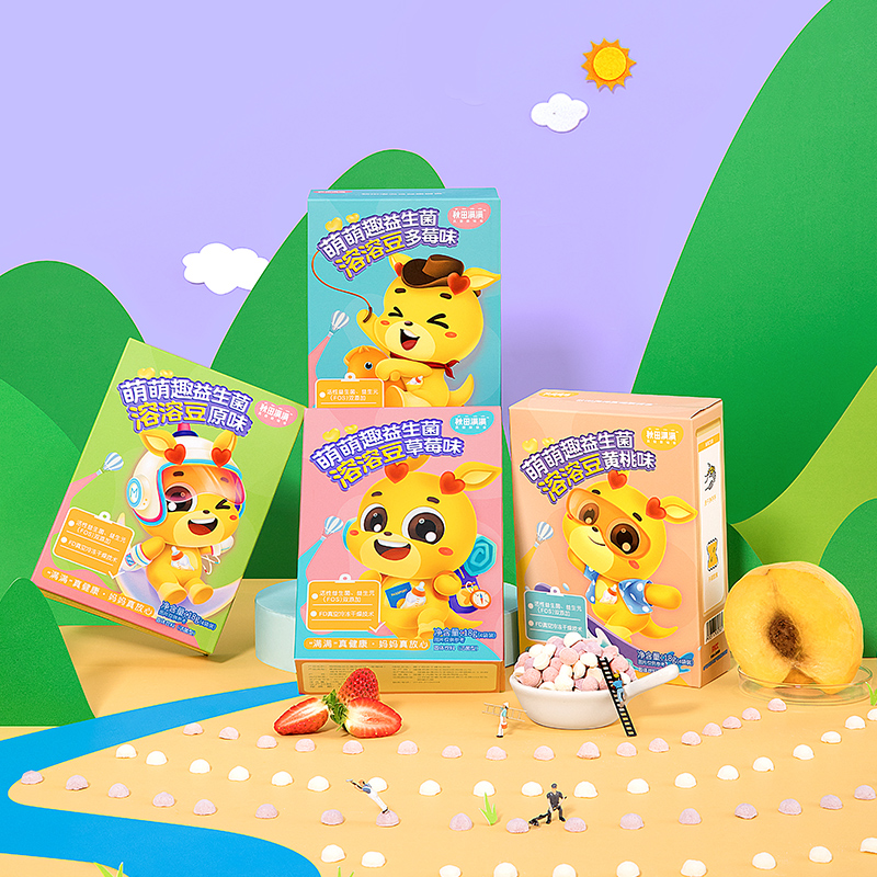 【秋田满满】益生菌酸奶溶豆