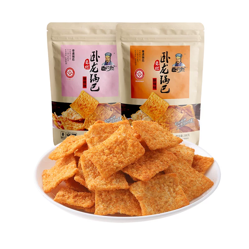 卧龙锅巴300g*2袋