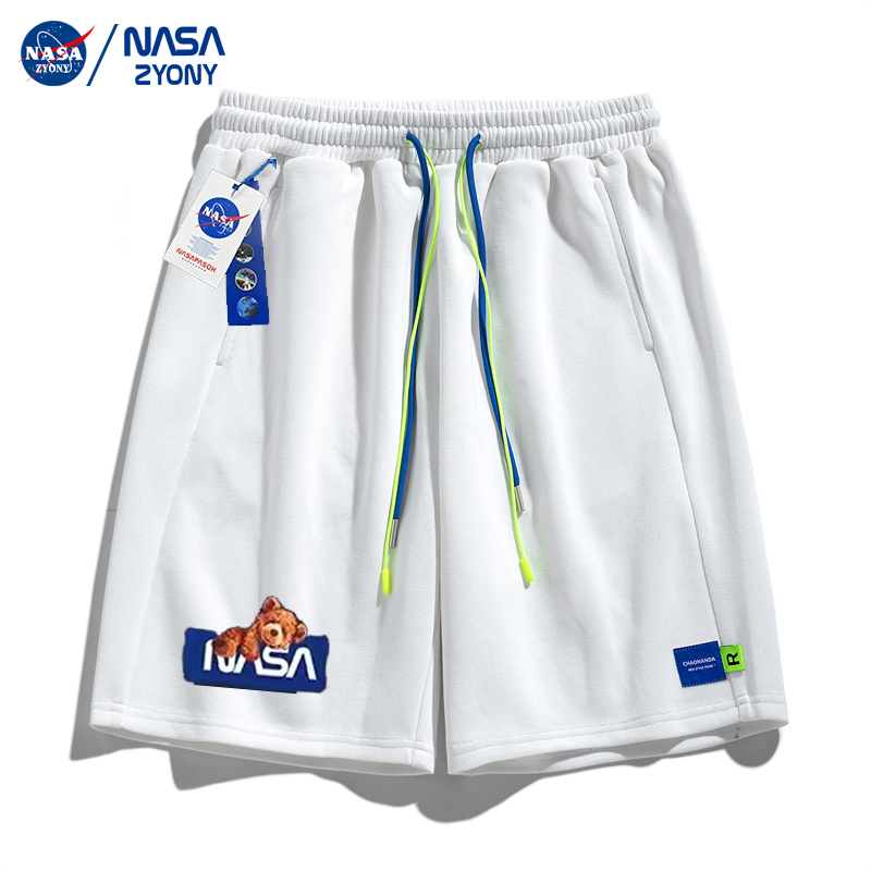 NASA联名2022夏季哆啦印花情侣五短裤男女