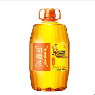 154.56元包邮！胡姬花古法花生油6.08L/桶+0脂荞麦方便面3袋（返40元猫卡）