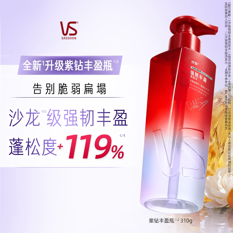 挖到宝！沙宣洗发水3瓶99！承包一年高颅顶