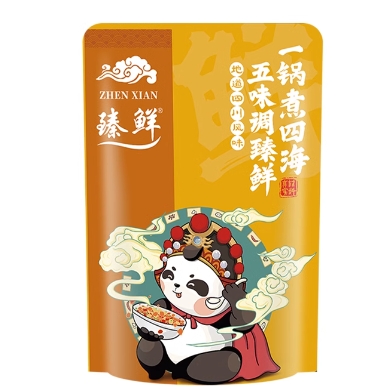 2.9元包邮！臻鲜正宗四川牛油火锅底料150g