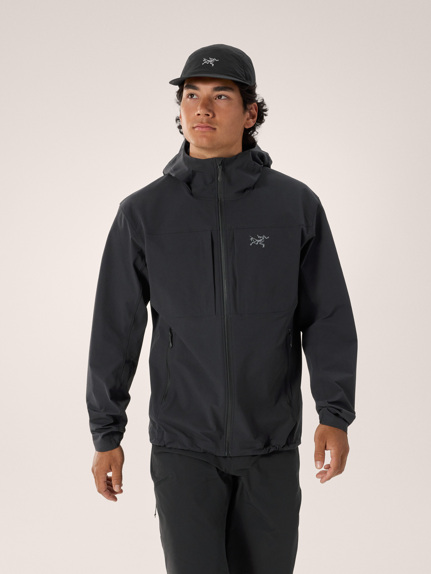 Arcteryx Gamma Hoody 始祖鸟男士连帽夹克 Black XXL