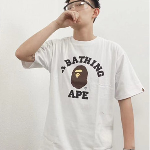 Bape College 白色男款T恤 Bape College 白色男款T恤