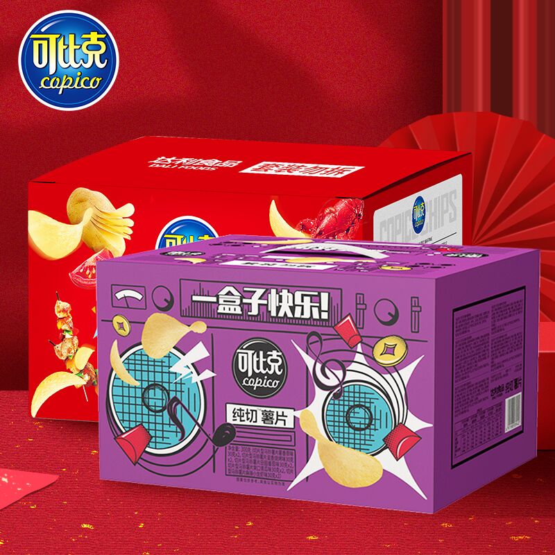 【元宵礼盒】周董代言过的可比克礼盒装整箱