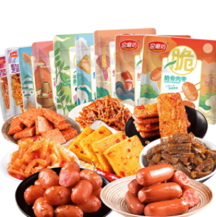 【新低价】15元！金磨坊辣味零食任选5件（凑单包邮）