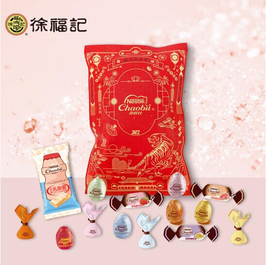 17.24元！雀巢奇欧比巧克力套装500g+荞麦面60g*2 