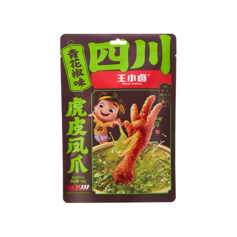 王小卤虎皮凤爪105g