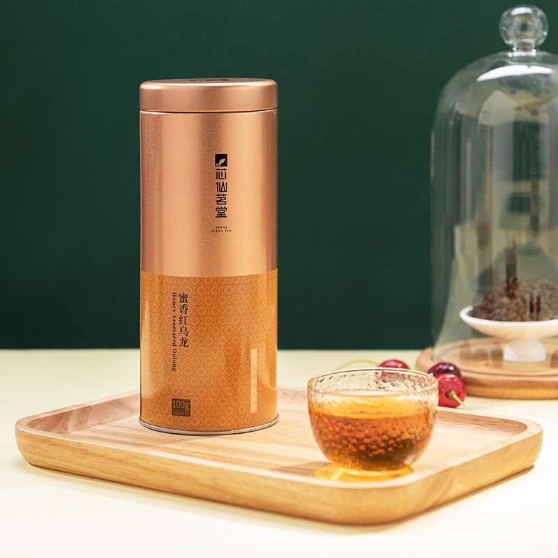 【JD旗舰店】芯仙茗堂 蜜香乌龙茶 100g/罐