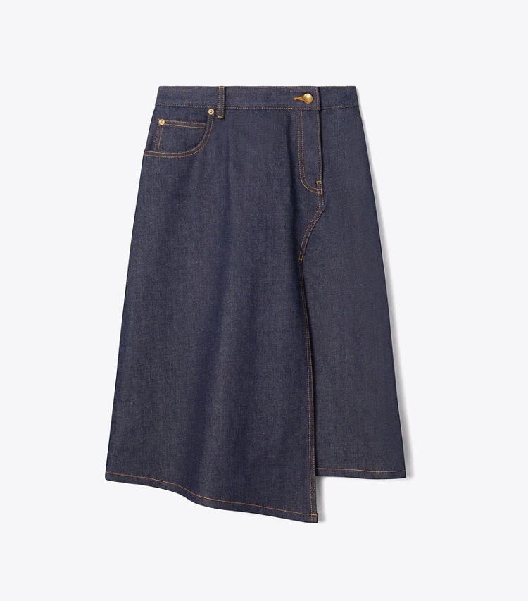 tory burch Cotton Denim Skirt