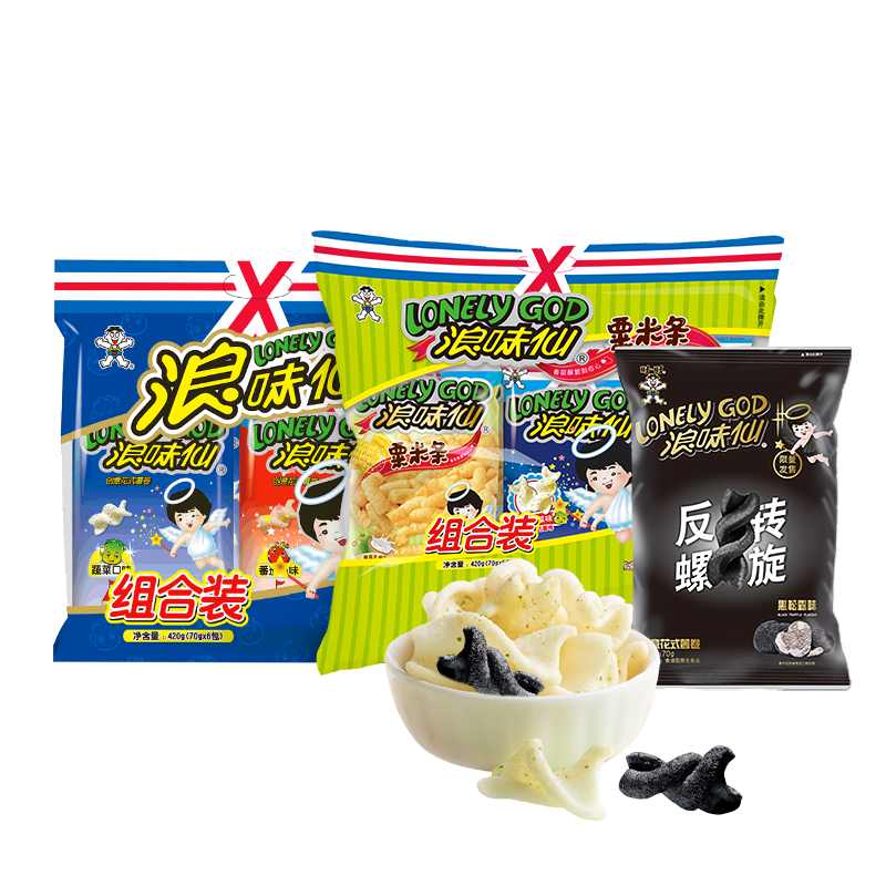 旺旺浪味仙70g*6网红薯片