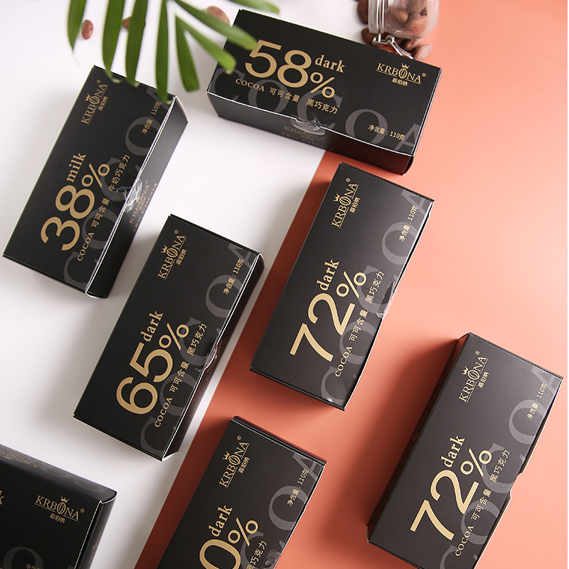 【嘉伯纳旗舰店】黑巧克力220g