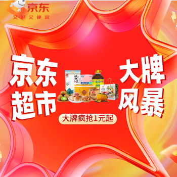 京东 京东超市大牌风暴 大牌疯抢1元起