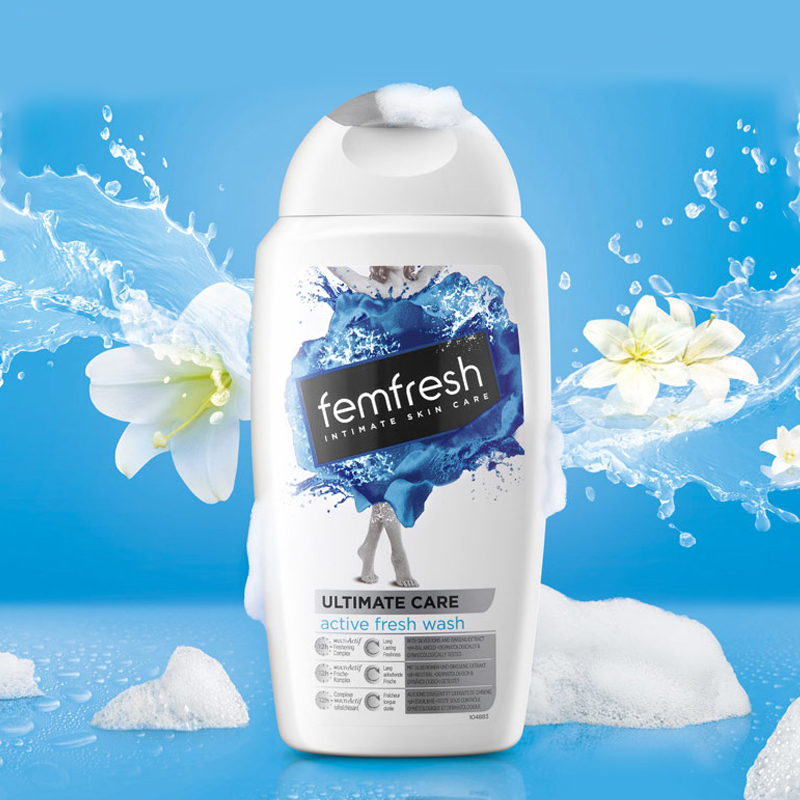 英国芳芯femfresh女性私处护理液