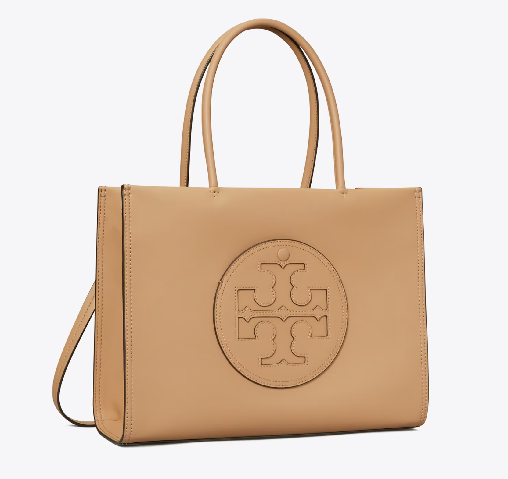 Tory Burch 汤丽柏琦Ella Bio 小号 托特包Light Sand