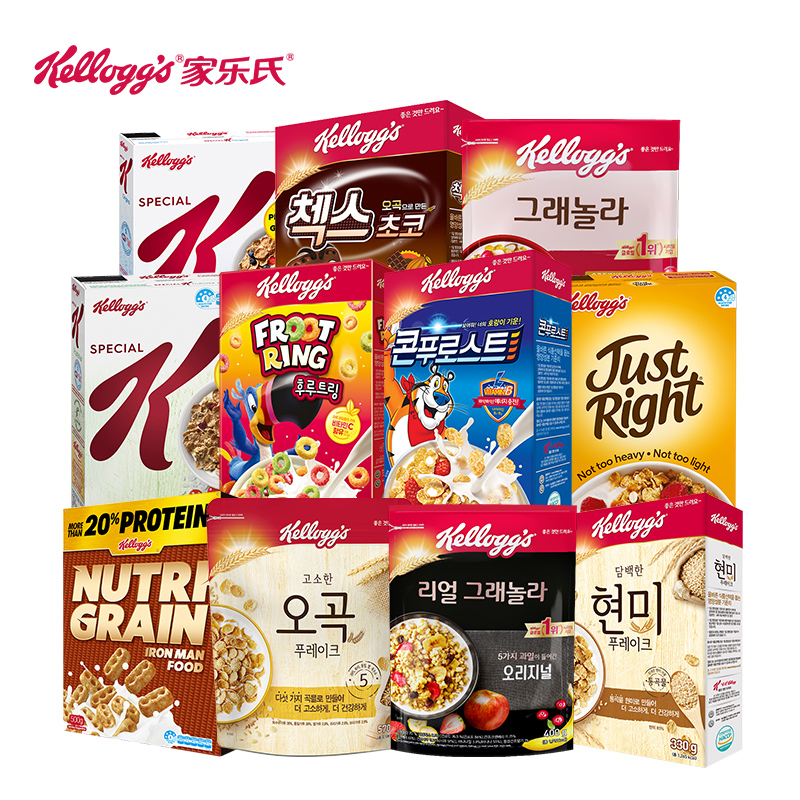 【全款统一价】kelloggs家乐氏麦片600G