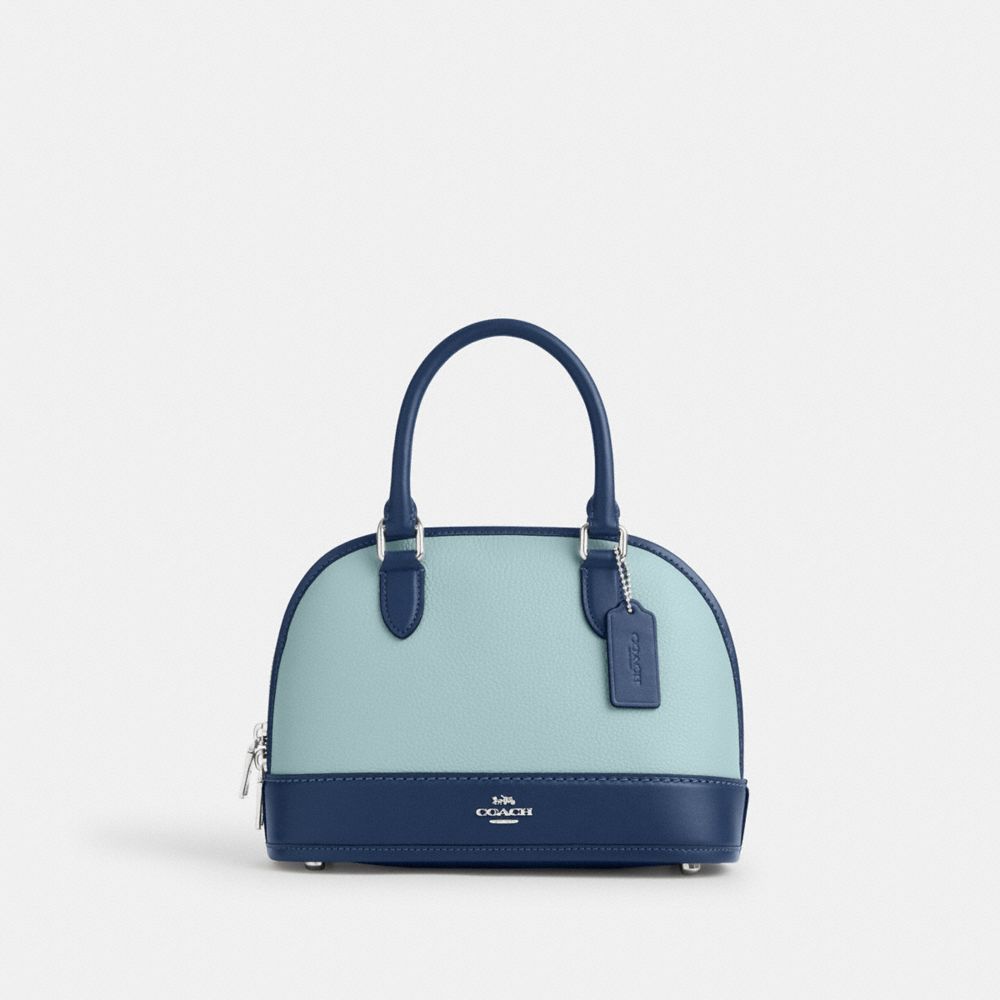 coach sabrina satchel bag in colorblock CAM56-SVXUS