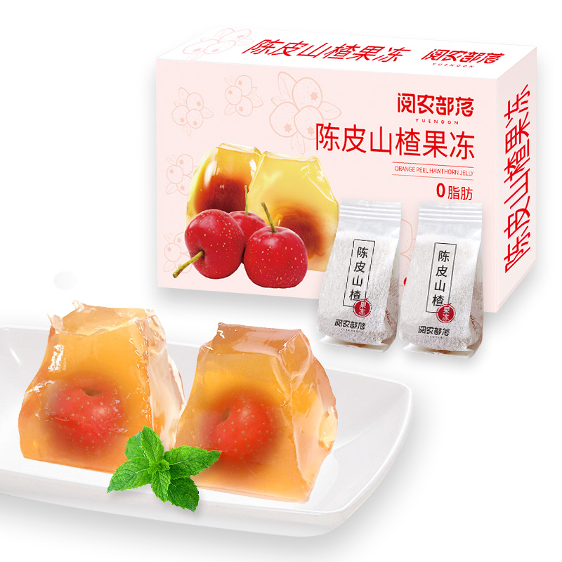 阅农部落龟苓膏果冻30g*10支