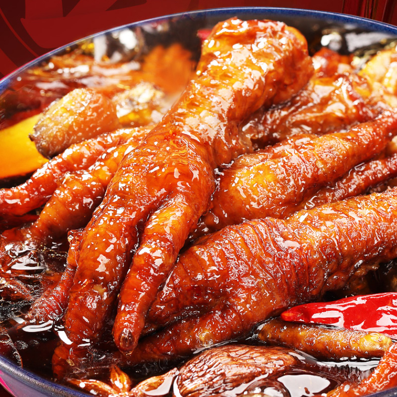 卤丫丫虎皮凤爪160g*2