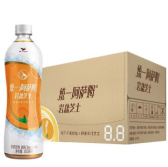 57.72元！统一 阿萨姆奶茶 450ML*15瓶+盼盼 冰红茶250ml*24盒