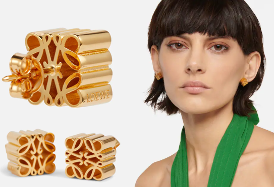 补货loewe罗意威anagram月饼耳钉