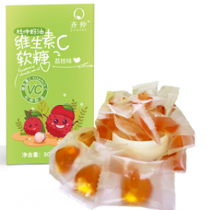 10.1元包邮！杜仲籽油维生素C软糖