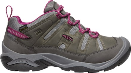 KEEN Circadia 女士徒步鞋 Steel Grey/Boysenberry 6