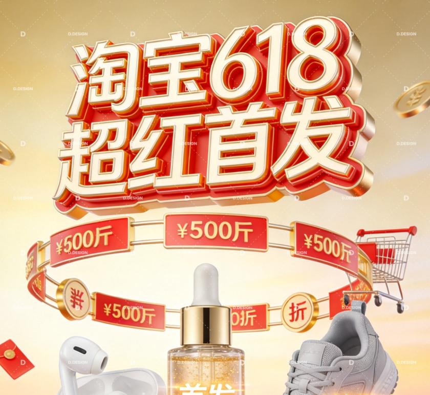 淘宝618超红首发：搜【福利发发发22992】最高26888元