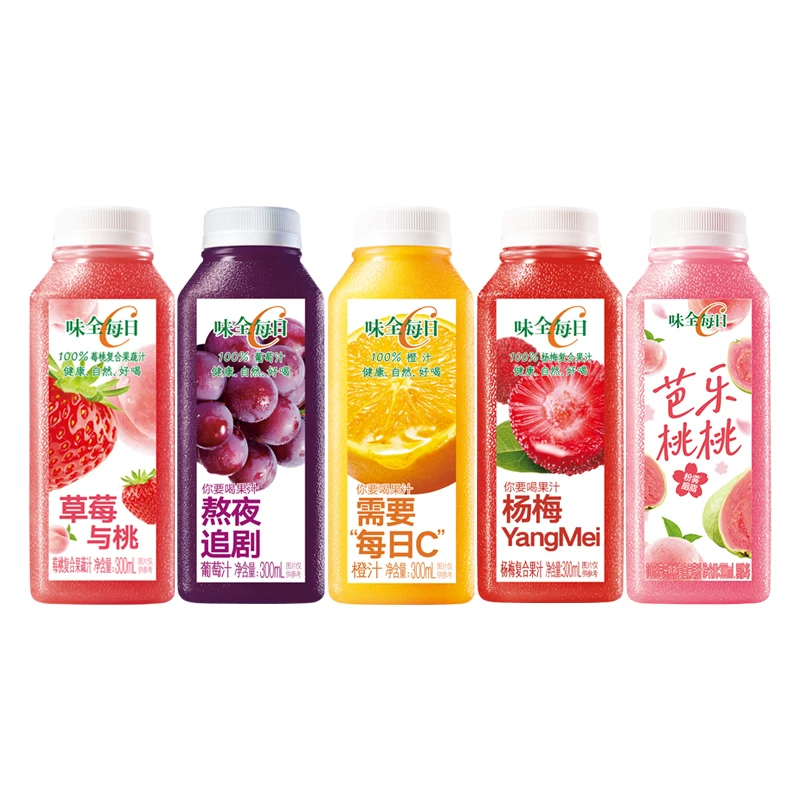 【65.9元任选9件】味全每日C农榨复合果蔬汁300ml*1瓶好喝椰饮料