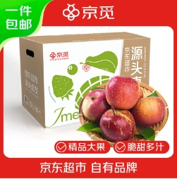 19.9元包邮！自营京觅  大凉山丑苹果 净重4.5斤单果70g+