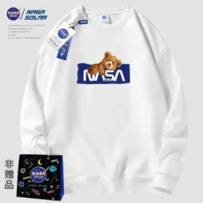 25.9元包邮！NASA潮牌卫衣