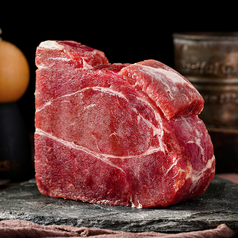 北大荒精品牛肉新鲜牛上脑生牛肉烤肉2袋