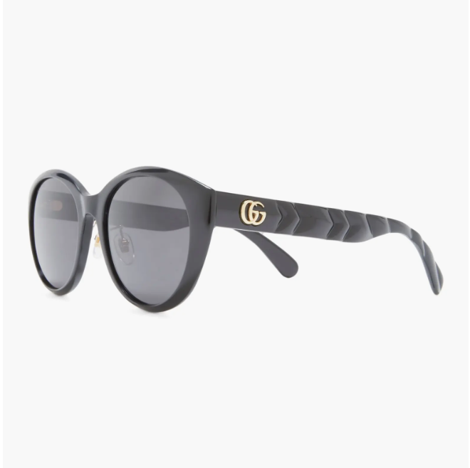 Gucci黑框猫眼墨镜2.2折大促
