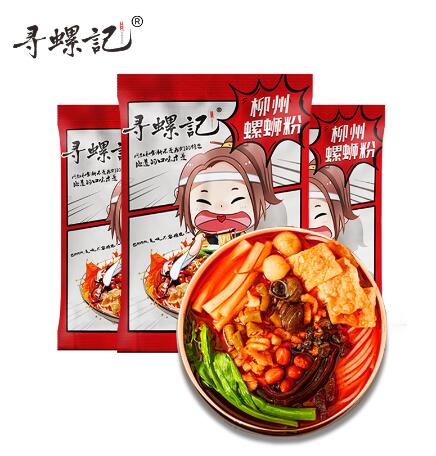19.9元包邮！寻螺记 螺蛳粉320g*5包