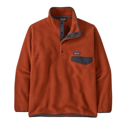 Patagonia Synchilla Snap-T 巴塔哥尼亚男士抓绒 Burnished Red XL