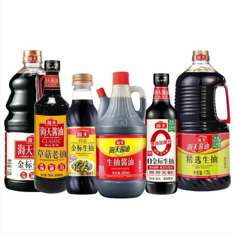 【有券的上】1.01元包邮！海天生抽酱油800ml