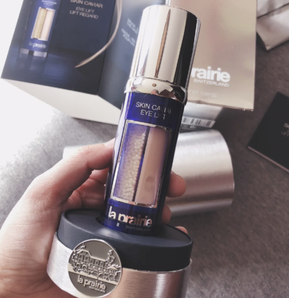 laprairie莱珀妮反重力眼部精华双管鱼子酱精华20ml