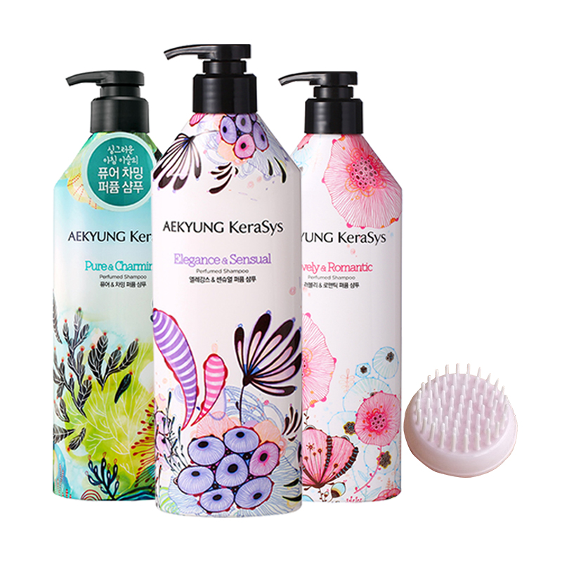 韩国爱敬洗发水护发素600ml