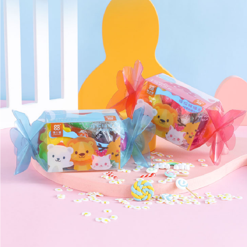 买1送1博士爱超粘土24色*2盒+模具