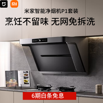 京东 米家净烟机系列 尊享6期免息