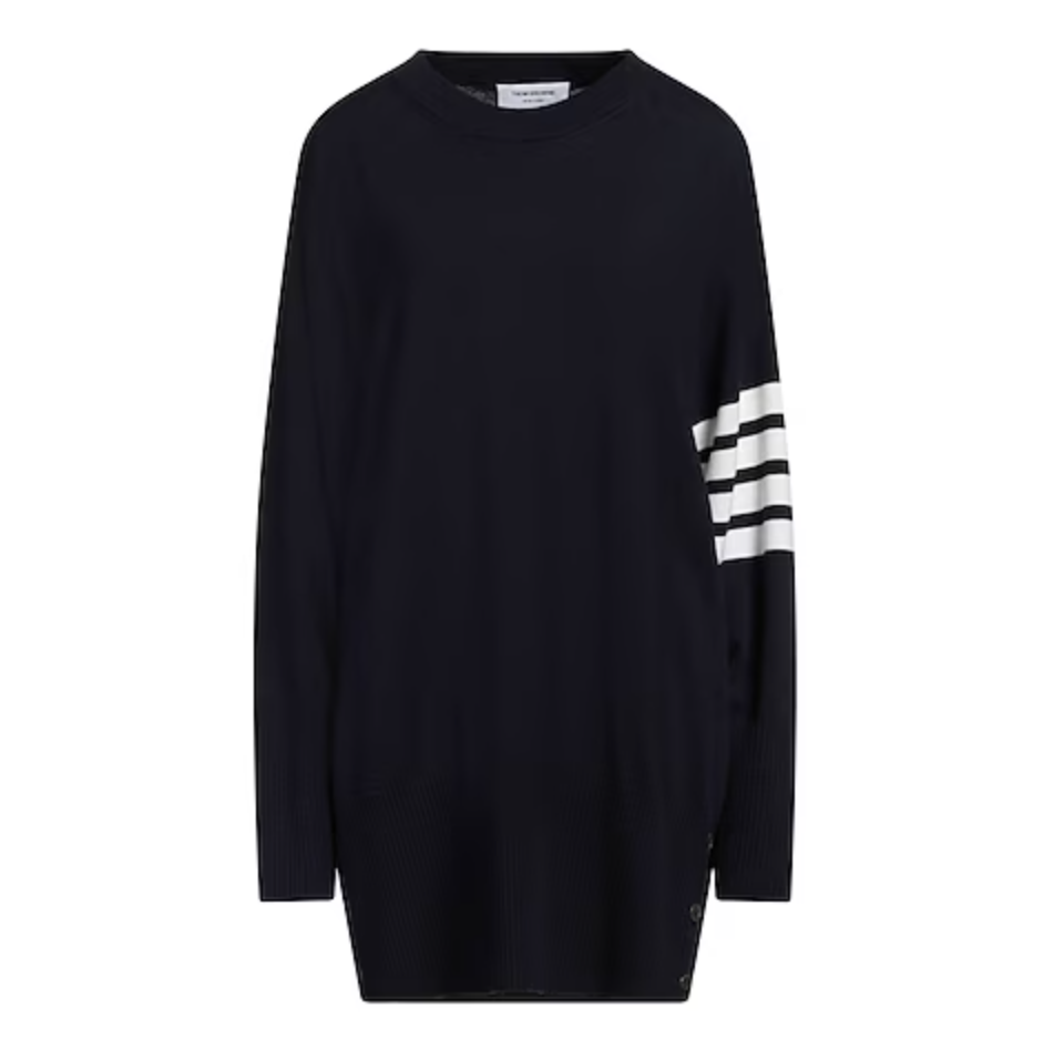 Thom Browne 29折仅需299刀 中长款100%羊毛毛衣