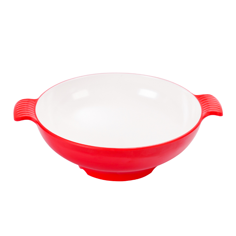 A8加厚密胺双耳碗汤面碗