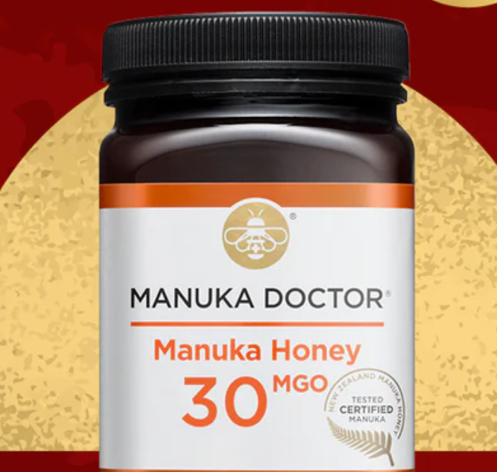 麦卢卡蜂蜜 6连包复活节闪促 30MGO仅£8.9/瓶